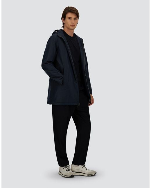 Herno Blue Reversible Parka for men
