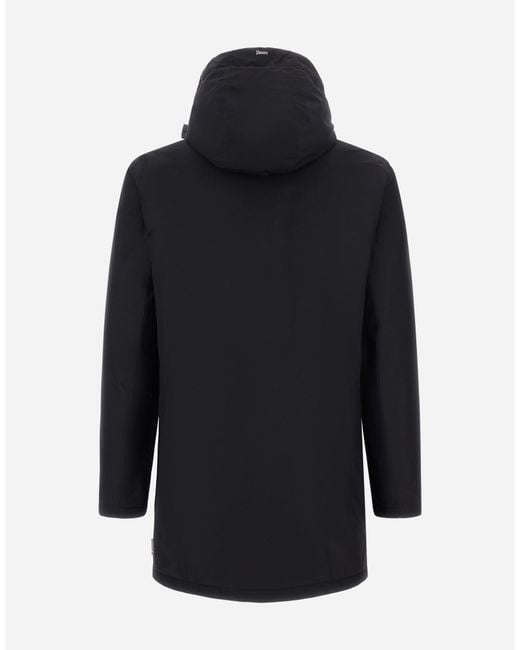 Herno Blue Short Parka for men
