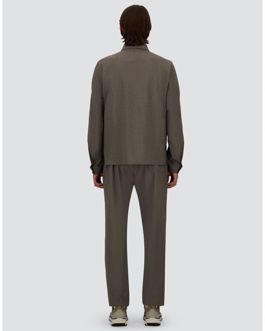 Herno Gray Trousers for men