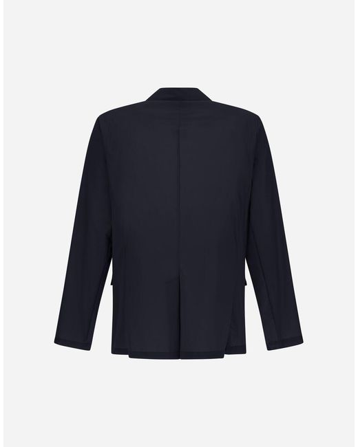 Herno Blue Light Matt Blazer for men