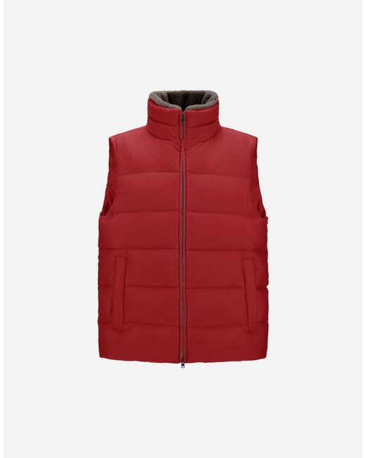 Herno Red Vest for men