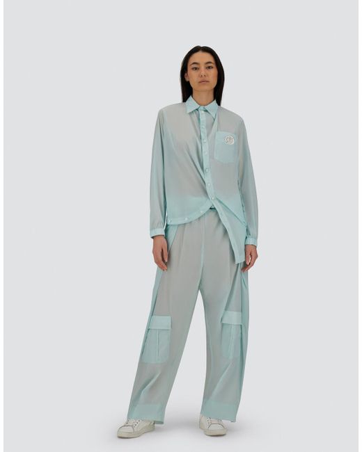 Herno Blue Globe Trousers