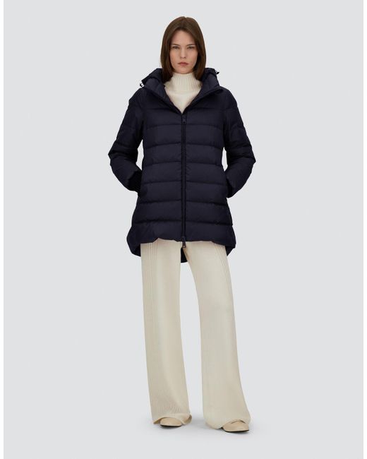 Herno Blue A-Shape Jacket