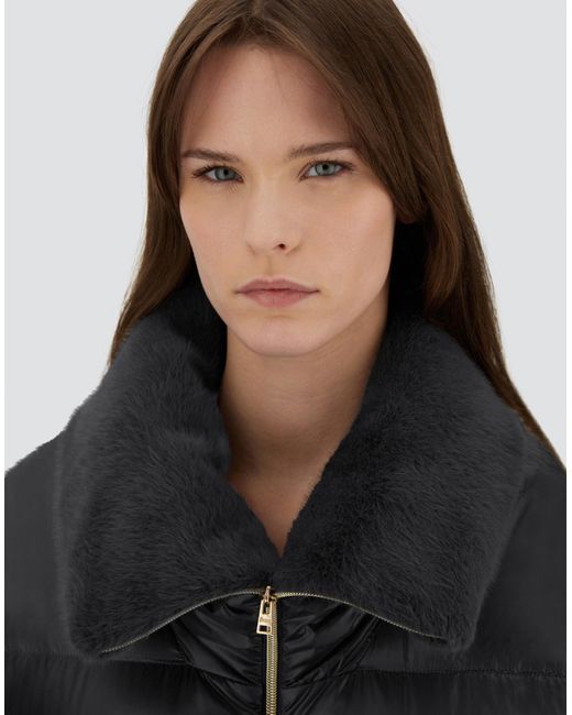 Herno Black A-Shape Jacket