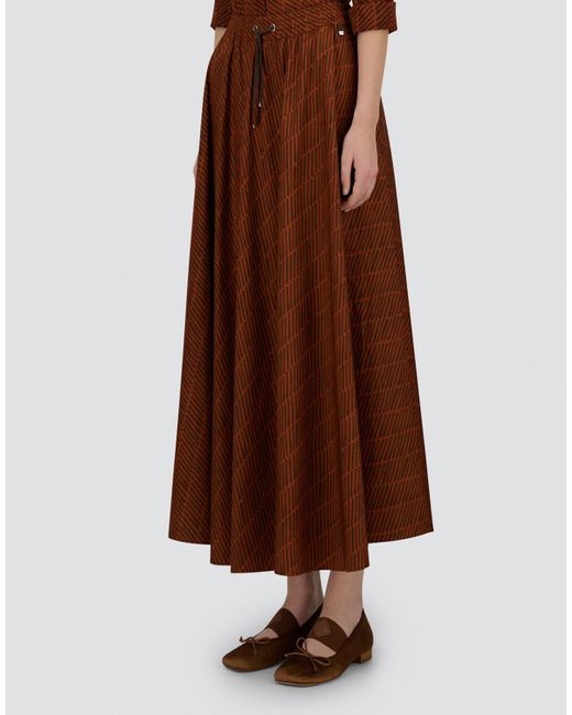 Herno Brown Resort Skirt