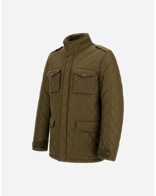 Herno Green Field Jacket for men