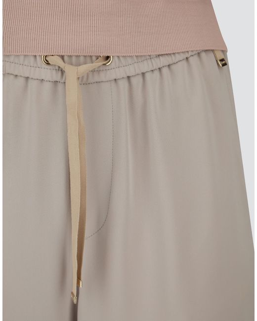 Herno White Trousers