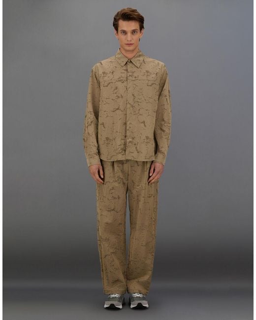 Herno Natural Laminar Shacket