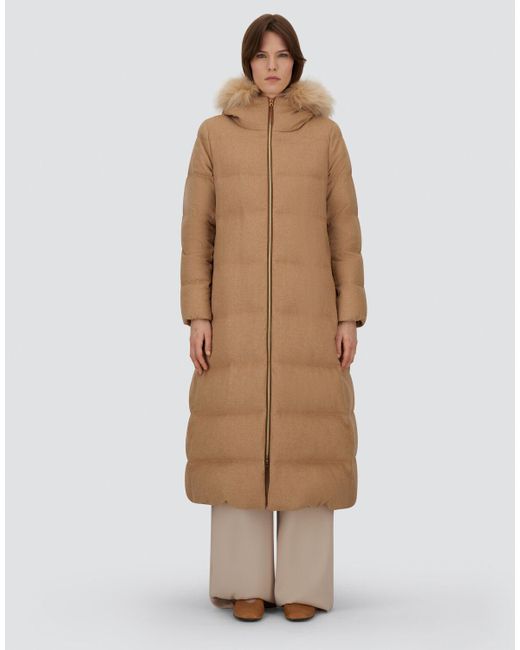 Herno Natural Long Jacket