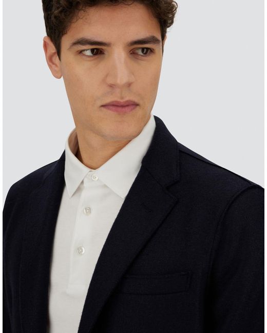 Herno Blue Resort Blazer for men