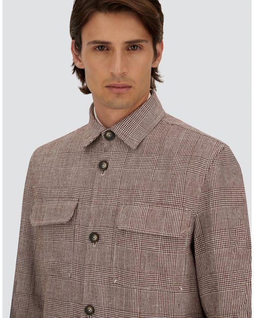 Herno Pink Field Jacket for men