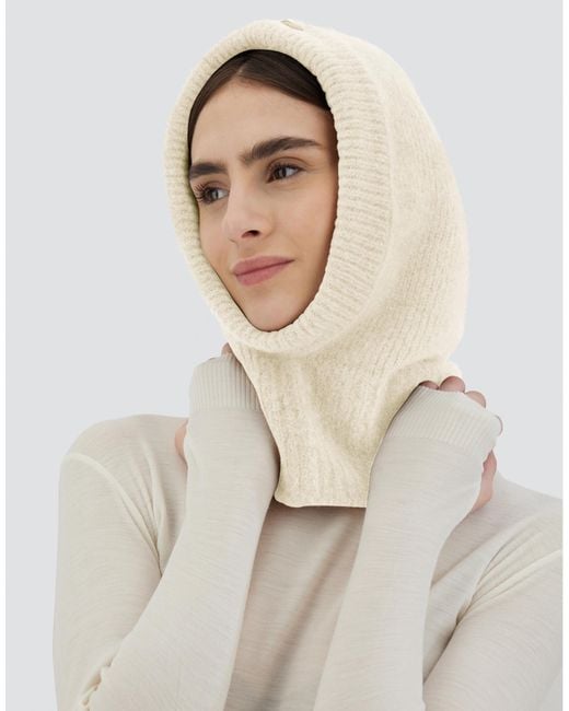 Herno White Balaclava