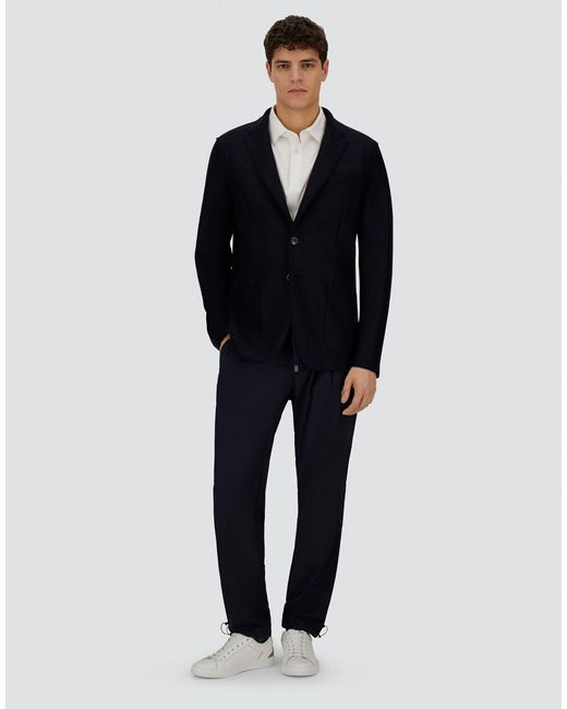 Herno Blue Resort Blazer for men