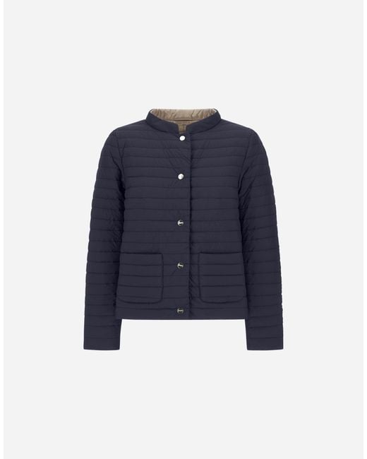 Herno Blue Reversible Jacket