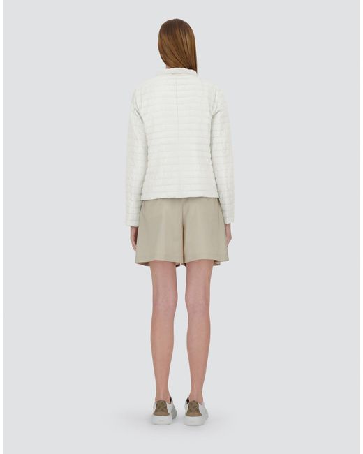 Herno White Reversible Jacket
