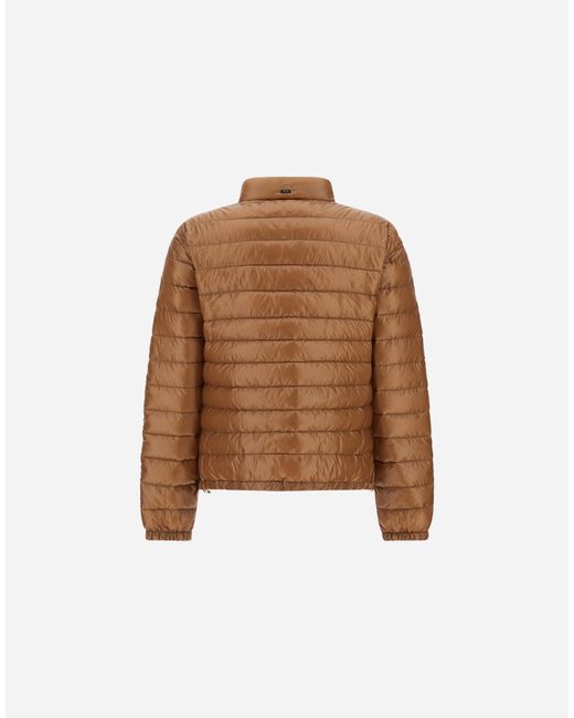 Herno Brown Bomber Jacket