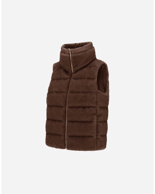 Herno Brown Reversible Vest