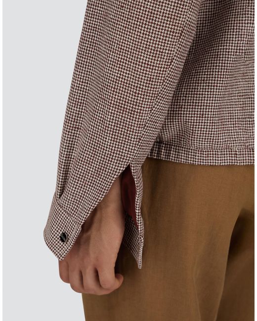Herno Red Bomber Jacket for men