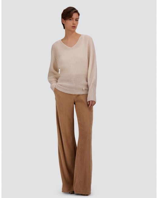 Herno White Alpaca And Wool Stocking-Stitch Jumper