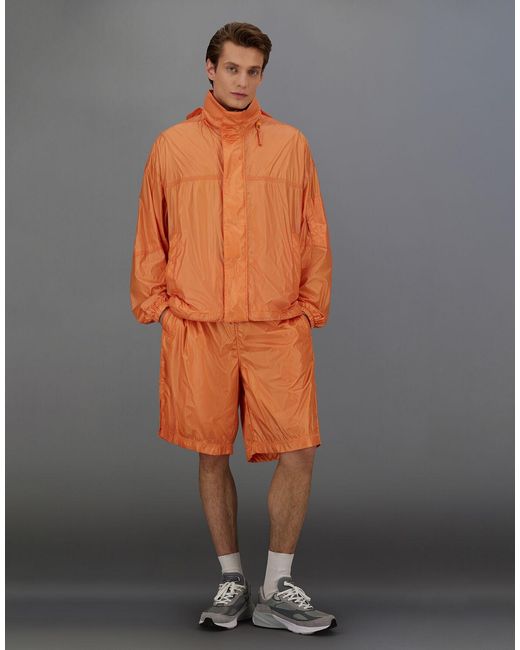 Herno Gray Laminar Shorts