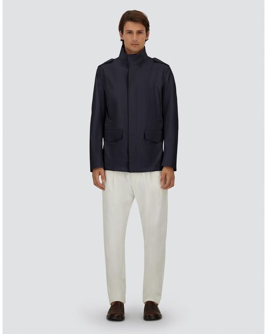Field Jacket di Herno in Blue da Uomo