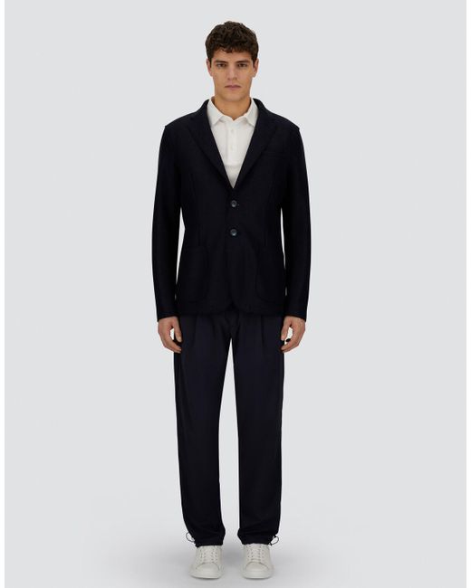 Herno Blue Resort Blazer for men