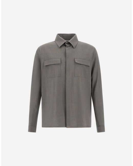 Herno Gray Shirt for men