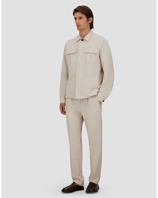 Herno Pink Trousers for men
