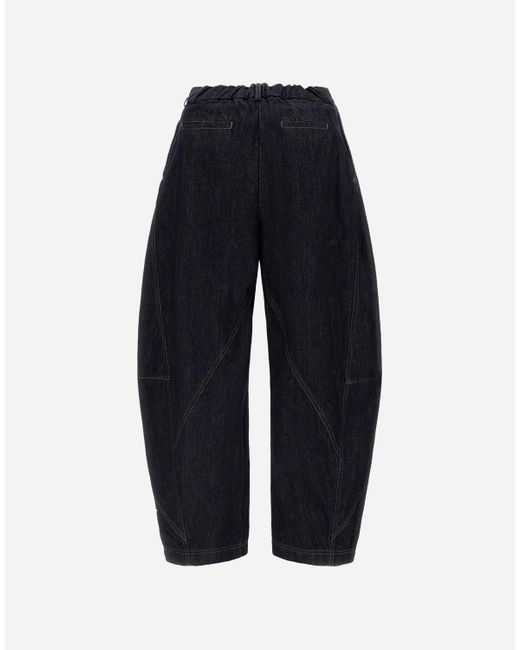 Herno Blue Denim Trousers