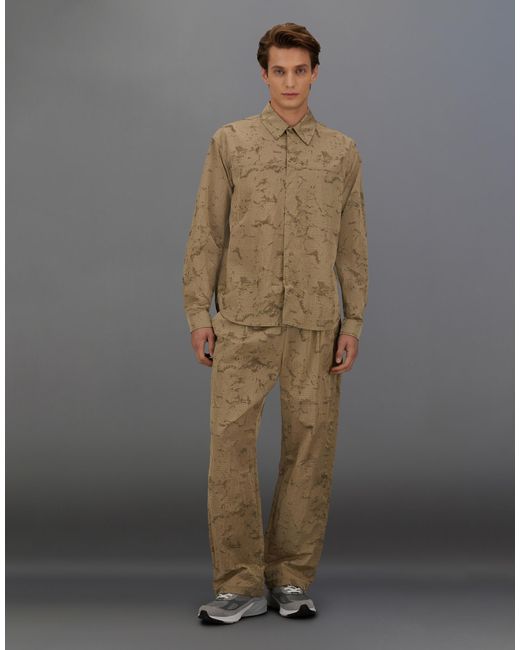 Herno Natural Laminar Shacket