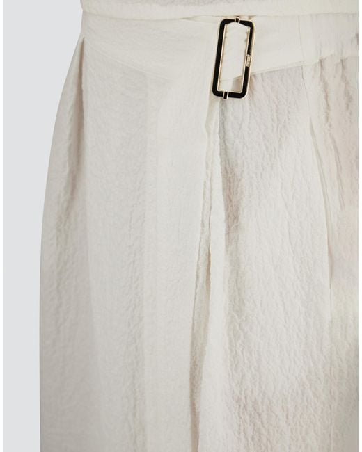 Herno White Skirt