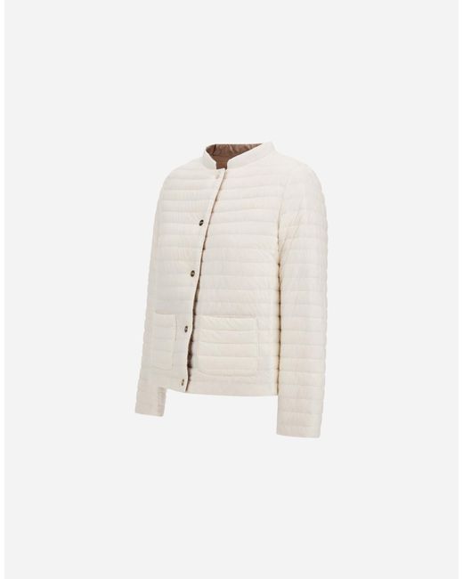 Herno White Reversible Jacket