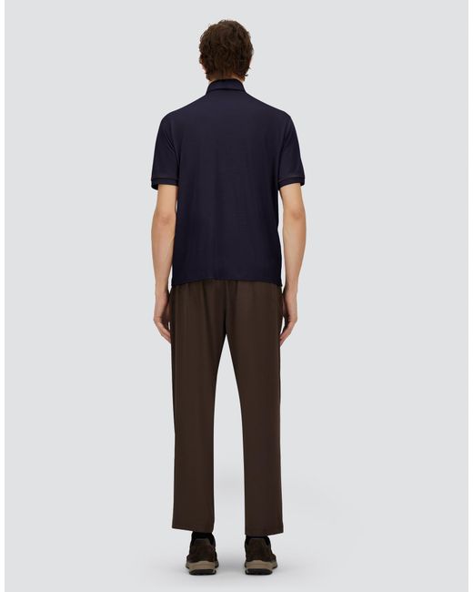 Herno Blue Resort Polo Shirt for men