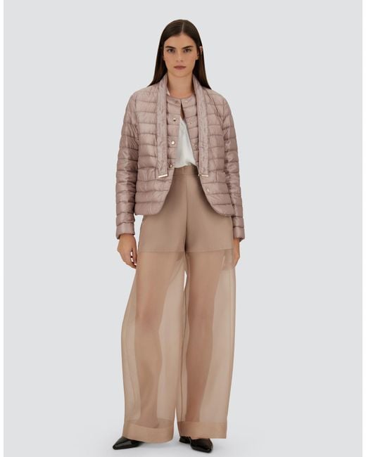 Herno Pink Blazer With Scarf