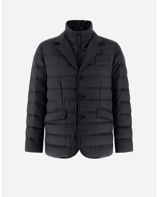 Herno Black Blazer for men