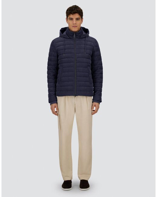 Herno Blue Resort Jacket for men