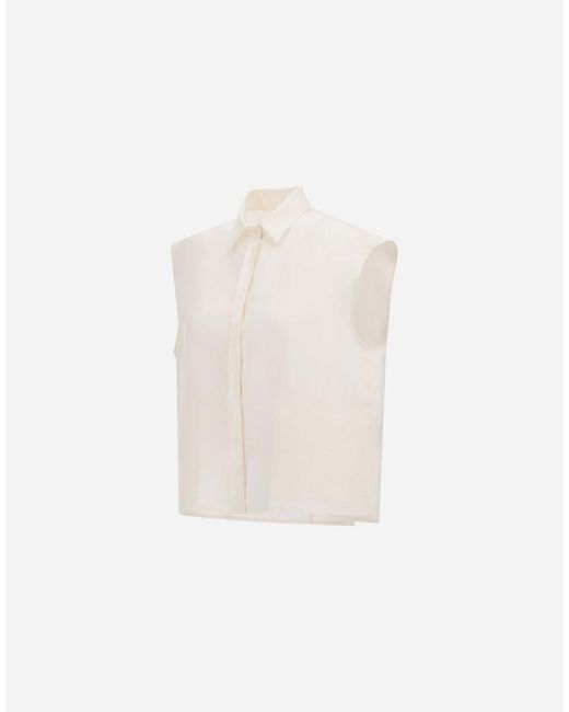 Herno White Vest