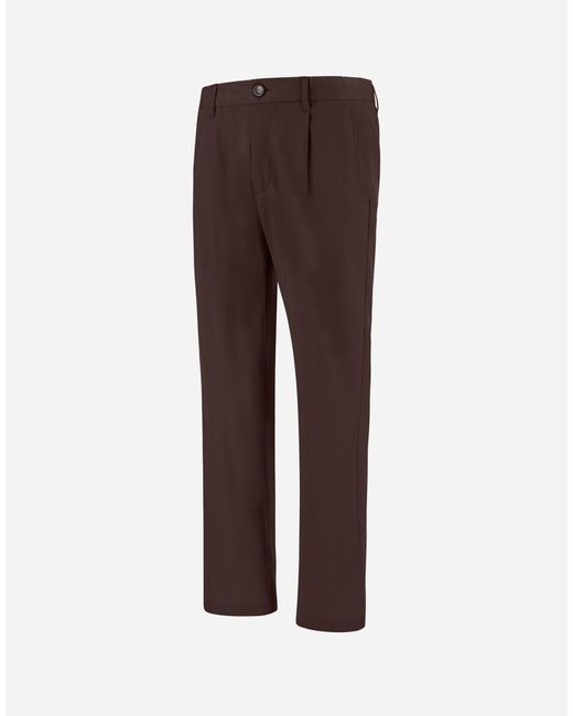 Herno Brown Trousers for men