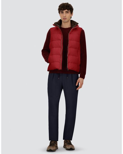 Herno Red Vest for men