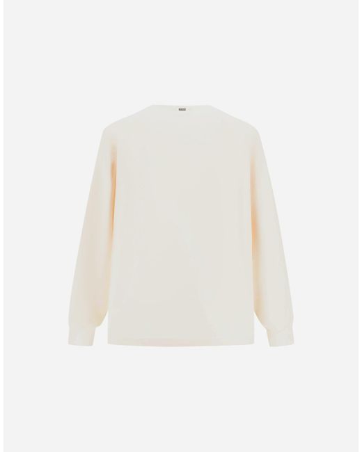 Herno White Cardigan for men