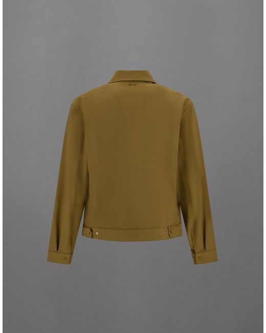 Herno Green Laminar Shacket