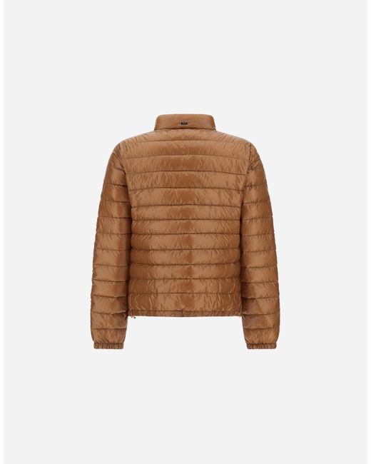 Herno Brown Bomber Jacket