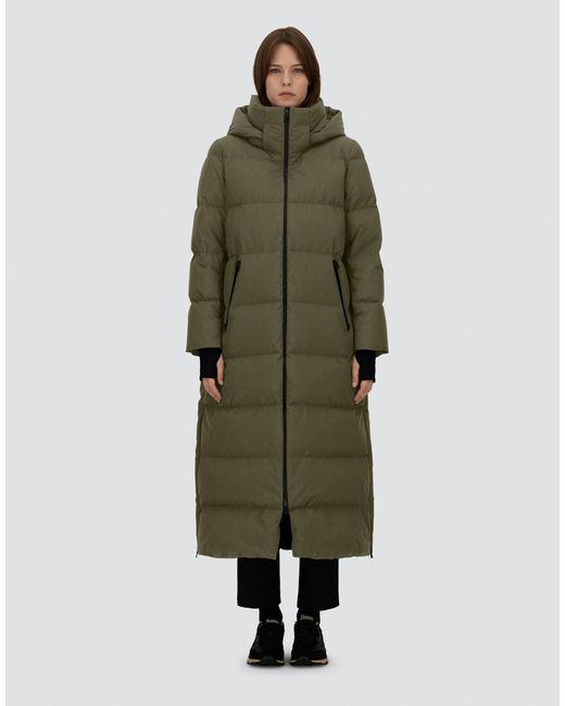 Herno Green Long Jacket