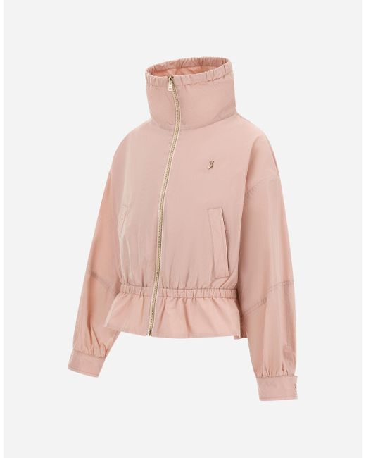 GIACCA IN NEW TECHNO TAFFETÀ di Herno in Pink