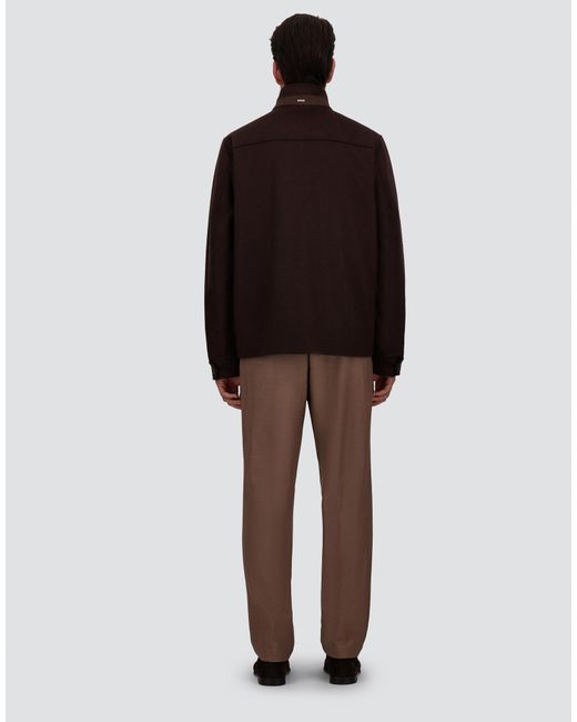 Herno Brown Pure Cashmere Jacket for men