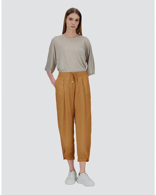 Herno Natural Light Nylon Stretch Trousers