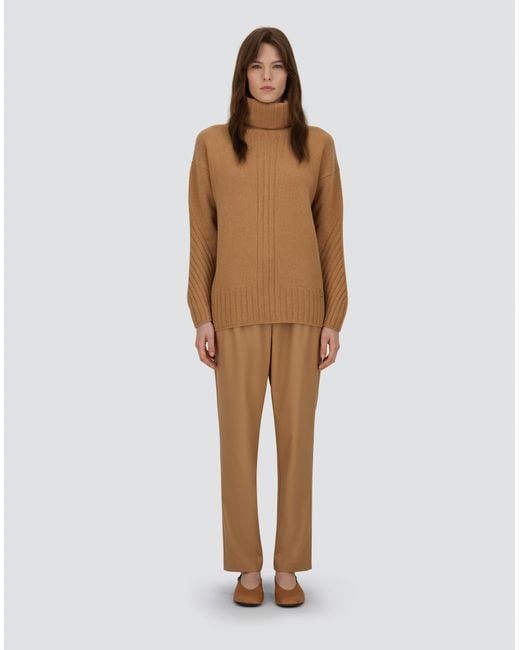 Herno Brown Turtleneck Sweater