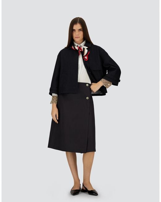 Herno Blue Cape