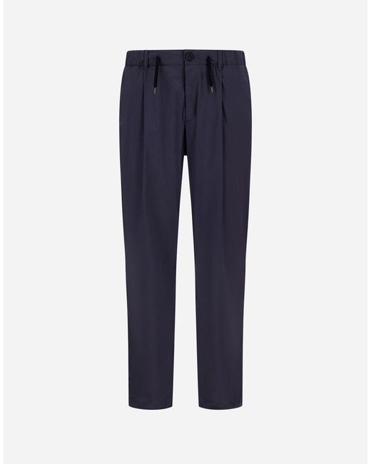 Herno Blue Trousers for men