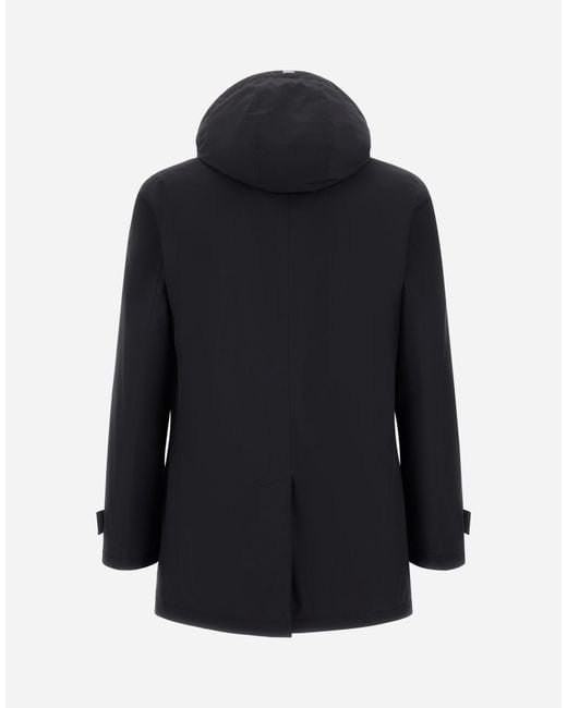 Herno Blue Long Parka for men
